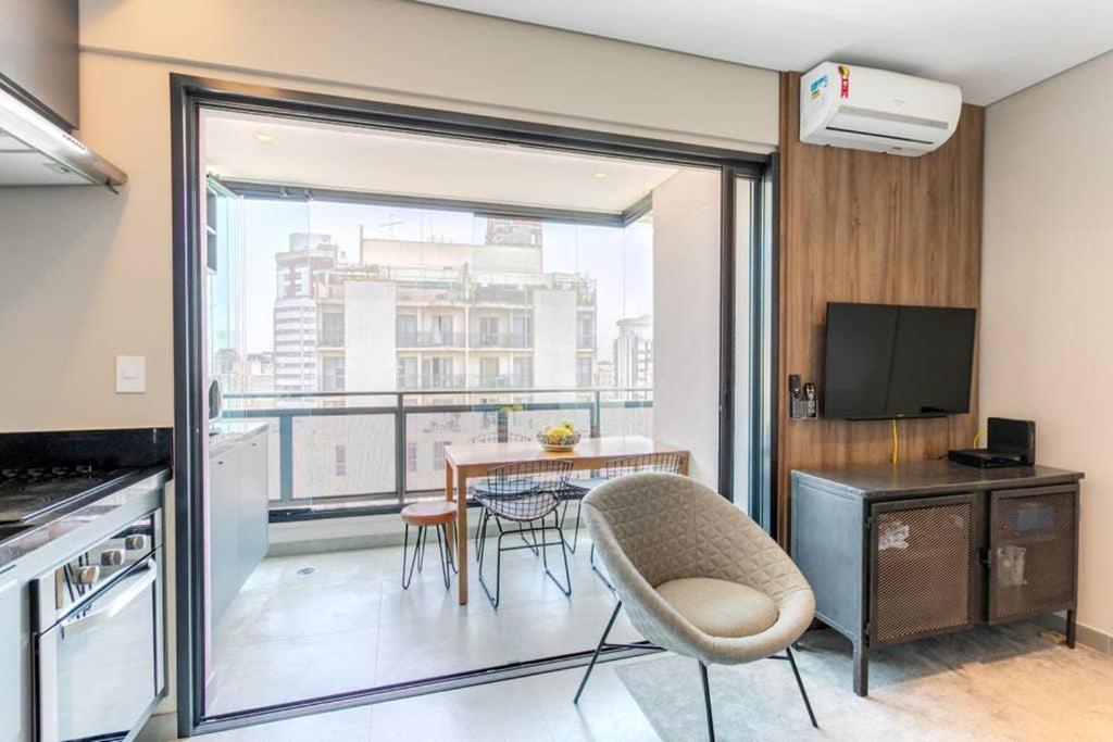 Apartamento De 1 Dormitorio No Coracao De Pinheiros São Paulo Buitenkant foto